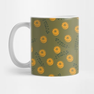 orange cedarwood garden Mug